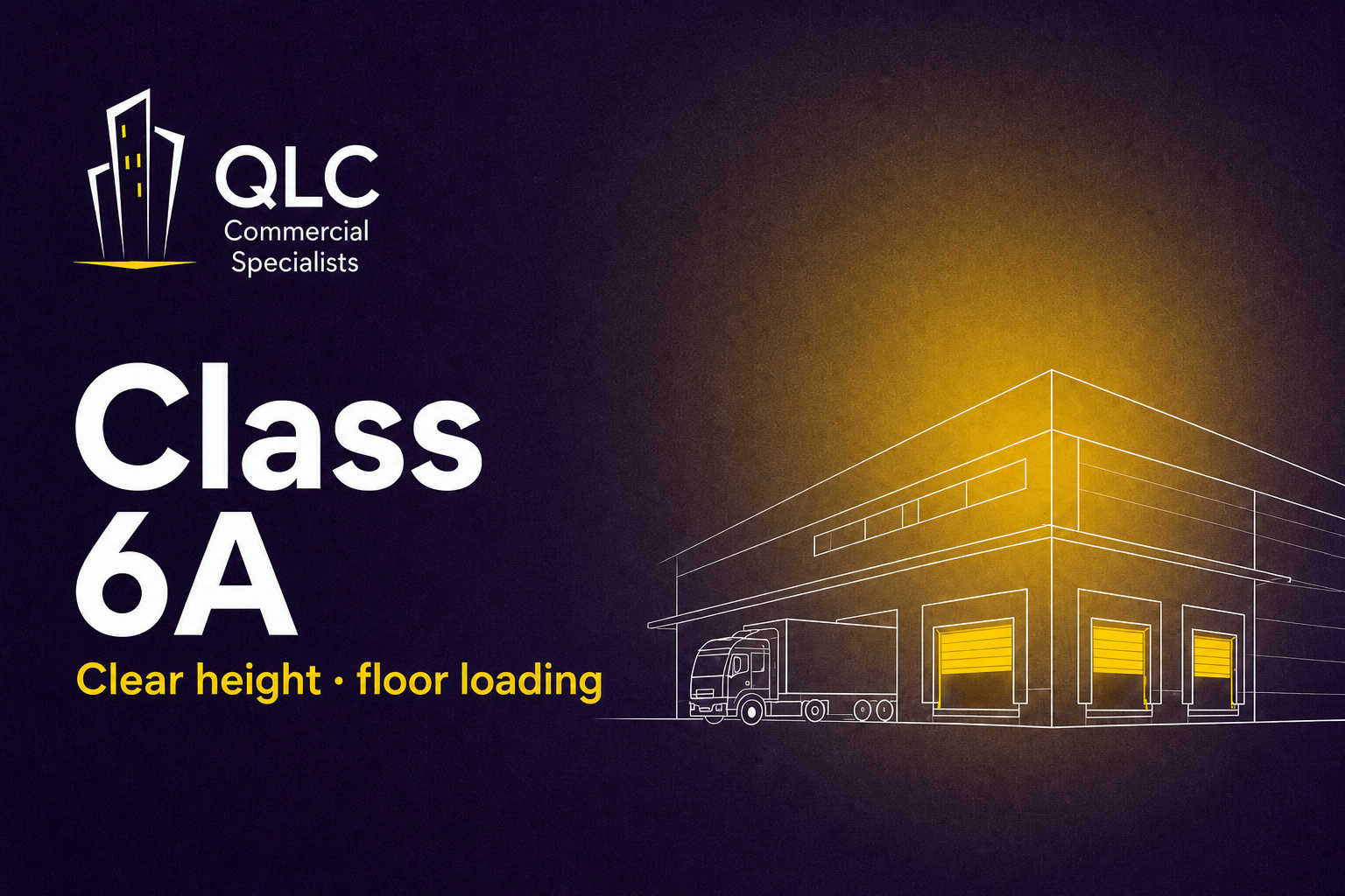 Warehouses in Malta: Class 6A, clear height and floor loading.