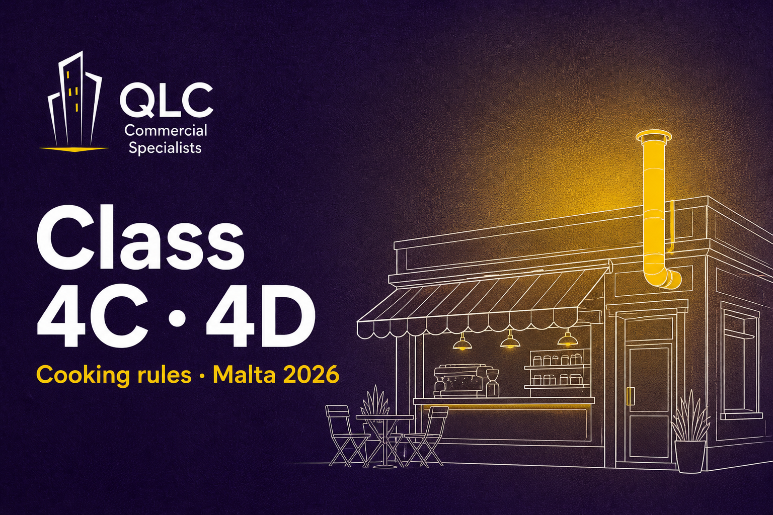 Class 4C and 4D catering permits in Malta 2026: cooking rules and leases