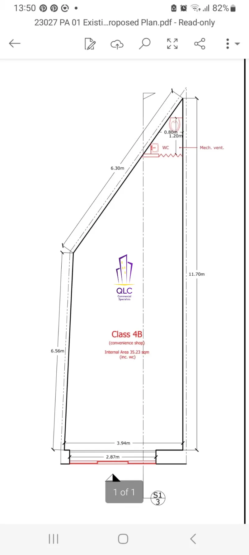 Retail / Shops / Clinics in Gharghur - REF 62823