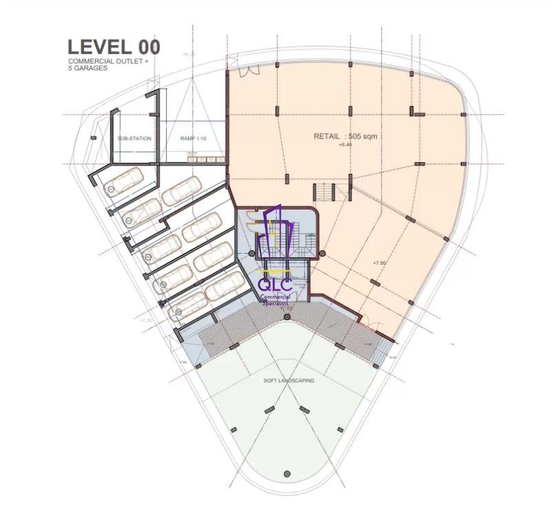 Retail / Shops / Clinics in Marsa - REF 62886